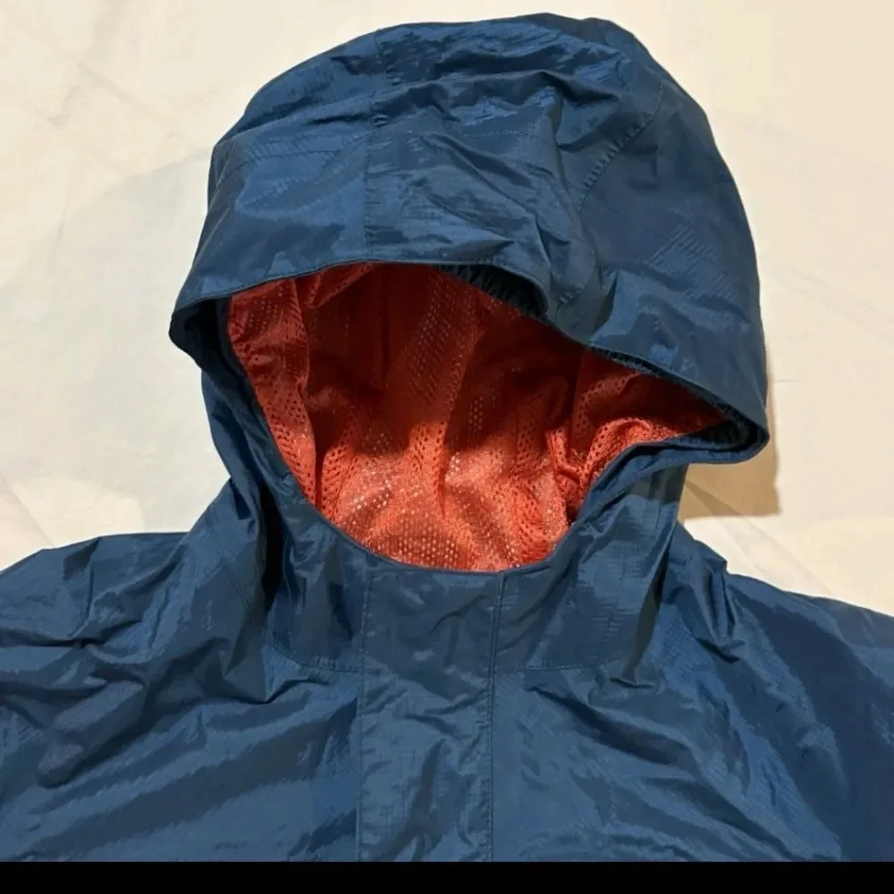 Patagonia 3-in-1 Interchange Ski Winter Snow Jacket Orange Blue Kid Boy Youth 14